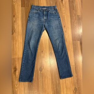 VINTAGE LEVI 515 ORANGE TAB JEANS